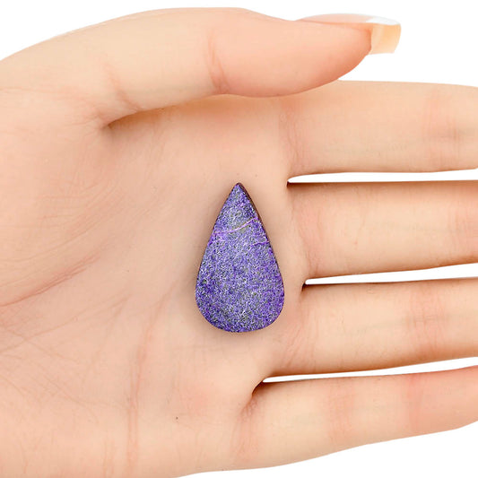Purpurite 28.1x16.85x5 mm Pear Gemstone LS03555-60
