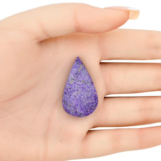 Purpurite 34.1x20.25x5 mm Pear Gemstone LS03563-60