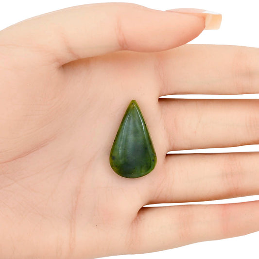 Chrome Chalcedony 27.55x16.8x5.3 mm Pear Gemstone LS03600-61