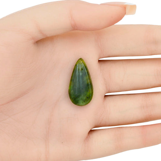 Chrome Chalcedony 26.6x14x5.5 mm Pear Gemstone LS03613-61