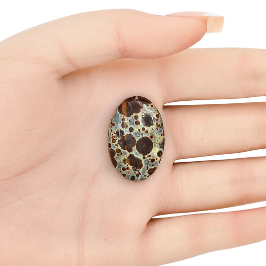 Asteroid Jasper 29.2x19.4x5.5 mm Oval Gemstone LS03630-62