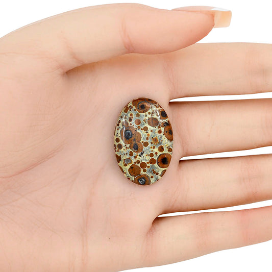 Asteroid Jasper 29.4x20x5 mm Oval Gemstone LS03635-62