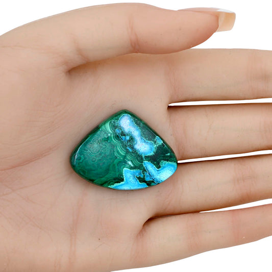 Azurite Malachite 36.3x27.1x5 mm Fancy Gemstone LS03703-63