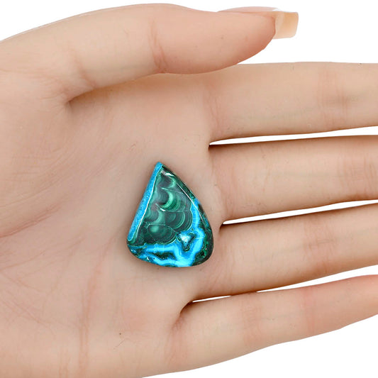 Azurite Malachite 26.3x21x5.5 mm Fancy Gemstone LS03707-63