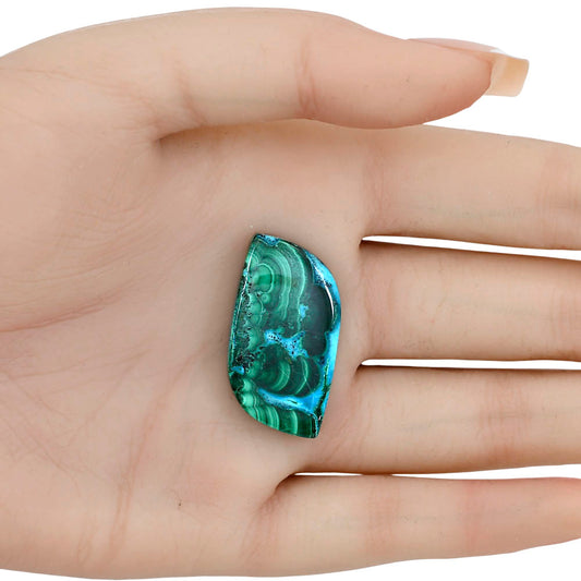 Azurite Malachite 33.3x17.2x5.3 mm Fancy Gemstone LS03735-63