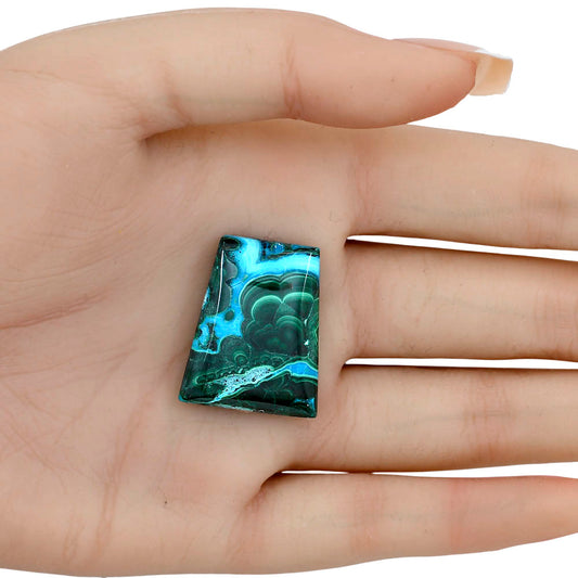 Azurite Malachite 27x22x6 mm Fancy Gemstone LS03747-63