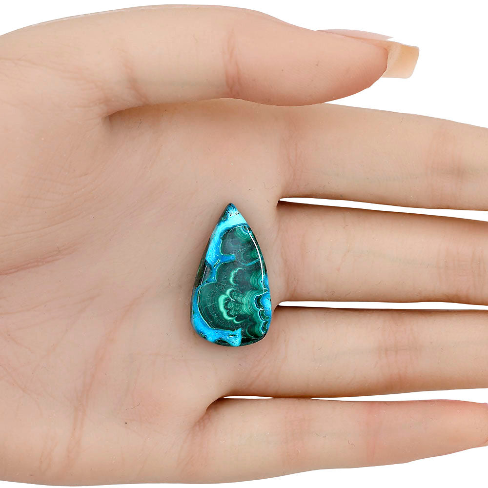 Azurite Malachite 26.9x15x5.3 mm Fancy Gemstone LS03752-63
