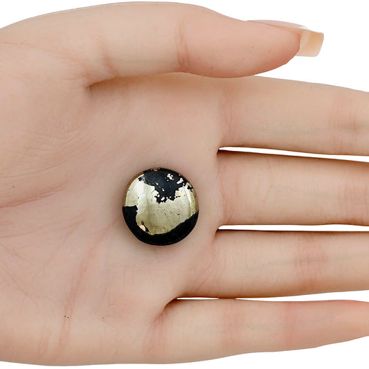 Apache Gold 19x19x6.4 mm Round Gemstone LS03791-64