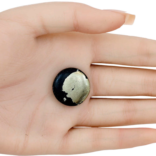 Apache Gold 22x22x5 mm Round Gemstone LS03794-64