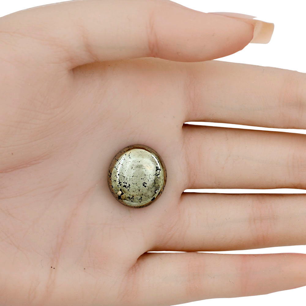 Apache Gold 18.3x17x4.7 mm Round Gemstone LS03806-64