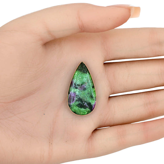 Ruby-Zoisite 30.65x16.45x4.5 mm Pear Gemstone LS03885-66