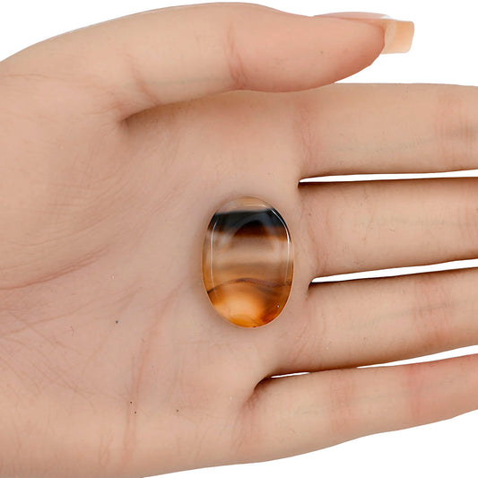 Montana Agate 25.25x17.8x4 mm Oval Gemstone LS03929-40
