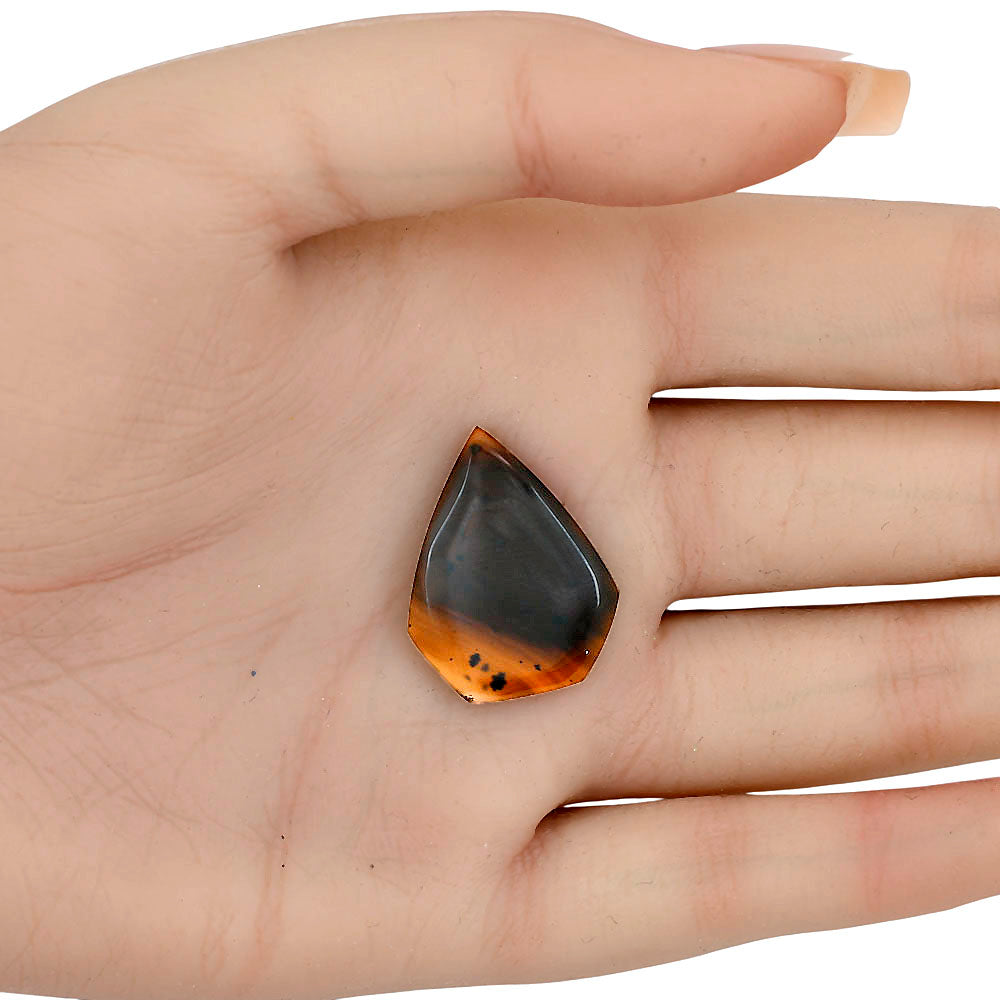 Montana Agate 25.1x19.7x3.7 mm Fancy Gemstone LS03942-40