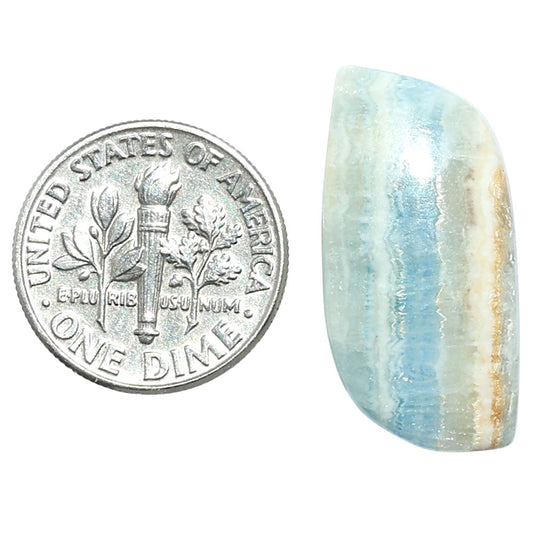 Blue Scheelite 12.6x26.7x4.5 mm Fancy Shape Polished Gemstone LS103-08097
