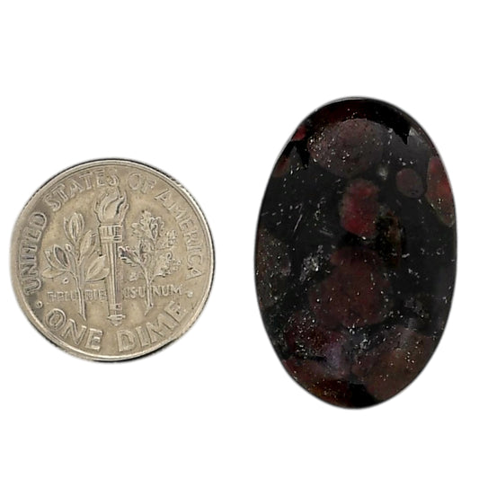 Eudialyte 17.5x27x6 mm Oval Shape Polished Gemstone LS104-06064