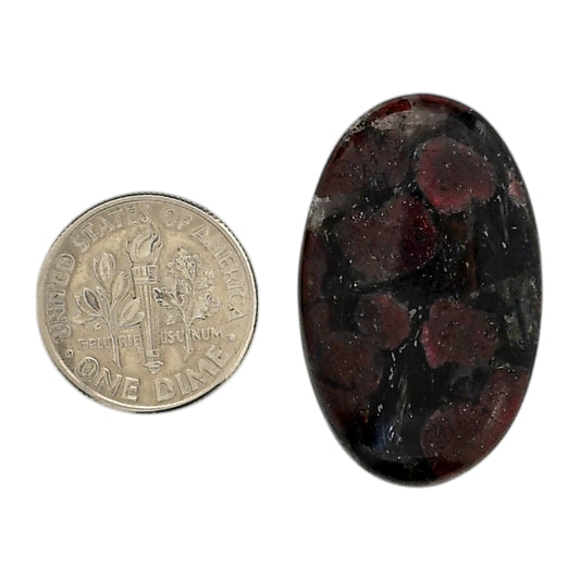 Eudialyte 19.7x31.75x5 mm Oval Shape Polished Gemstone LS104-06069