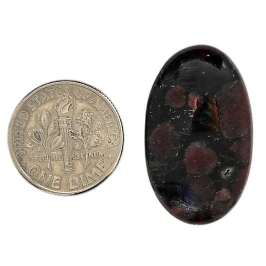 Eudialyte 16.7x27.7x5.5 mm Oval Shape Polished Gemstone LS104-06078