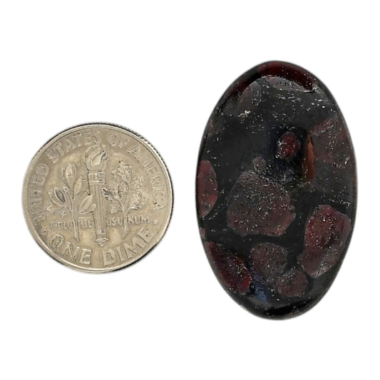Eudialyte 19x30.45x4.5 mm Oval Shape Polished Gemstone LS104-06080