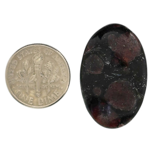 Eudialyte 18.5x28.7x6 mm Oval Shape Polished Gemstone LS104-06085