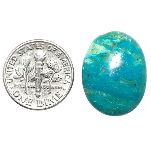 Peruvian Opalina 16.4x21.5x6 mm Oval Shape Polished Gemstone LS105-08608