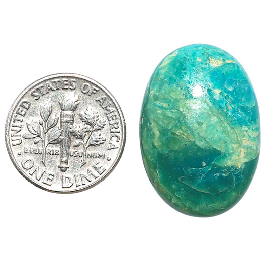 Peruvian Opalina 17.9x25.7x5.7 mm Oval Shape Polished Gemstone LS105-08621