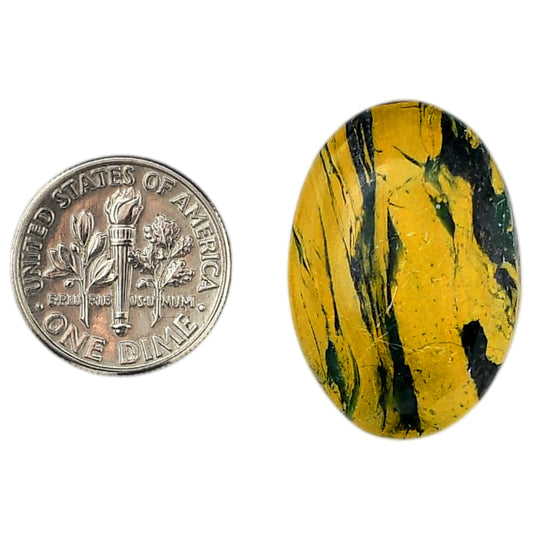 Mariposite 18.8x27.35x6 mm Oval Shape Polished Gemstone LS109-06187