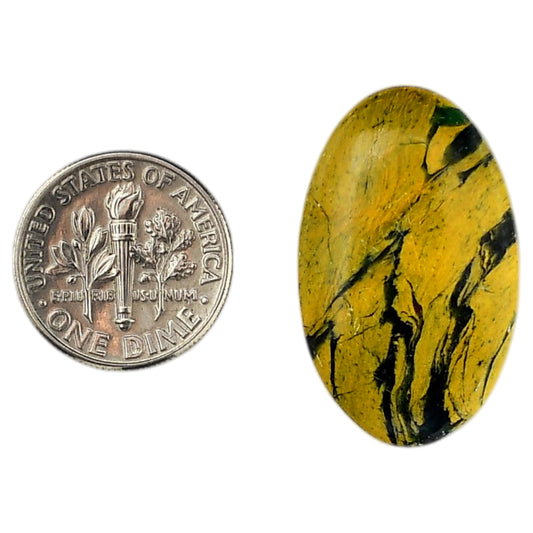 Mariposite 18x29.2x5 mm Oval Shape Polished Gemstone LS109-06189