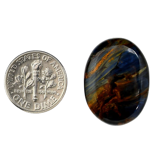 Pietersite 18.5x24.85x4.5 mm Oval Shape Polished Gemstone LS116-06342