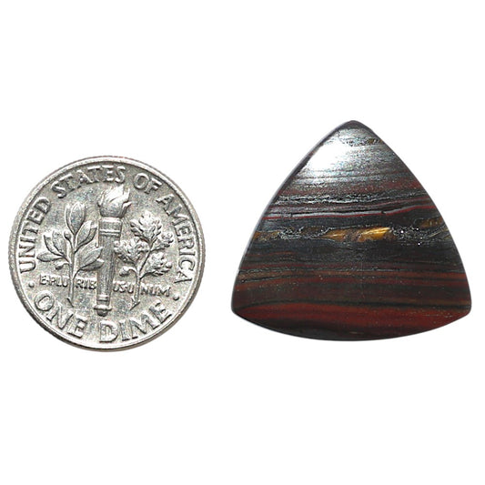 Iron Tiger Eye 20.45x20.8x2.7 mm Fancy Shape Polished Gemstone LS13-08359