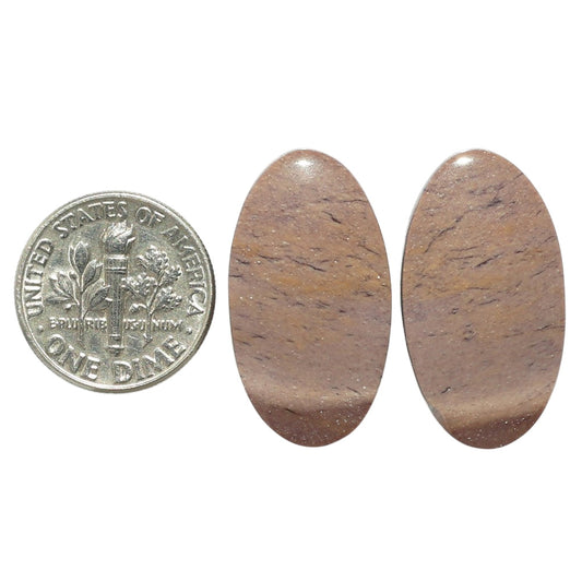 Mookaite Pair 14.3x26.1x4 mm Oval Shape Polished Gemstone LS139-07471
