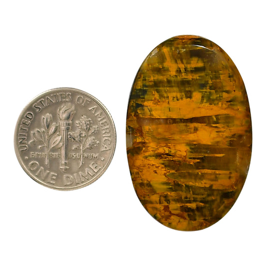 Nellite 22.45x34.45x5.8 mm Oval Shape Polished Gemstone LS14-05708
