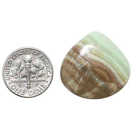 Saturn Chalcedony 23.9x24.55x4 mm Fancy Shape Polished Gemstone LS145-08535