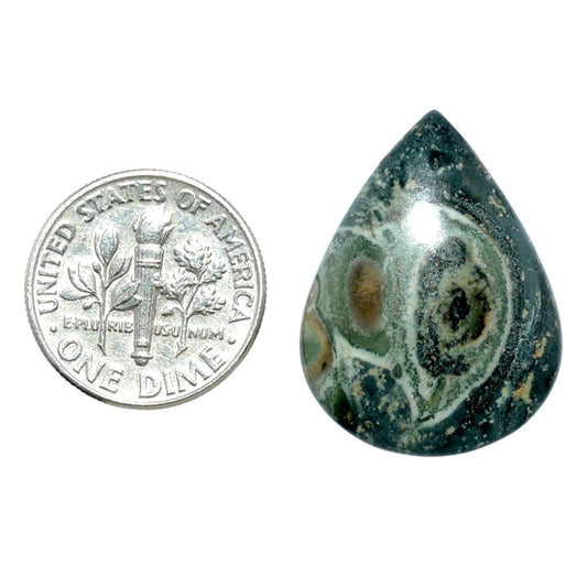 Star Galaxy Jasper 19.5x25.7x5 mm Pear Shape Polished Gemstone LS147-08042