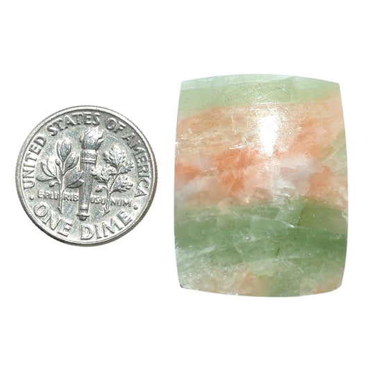 Golden Seraphinite 21.8x27.8x6.5 mm Cushion Shape Polished Gemstone LS149-08085