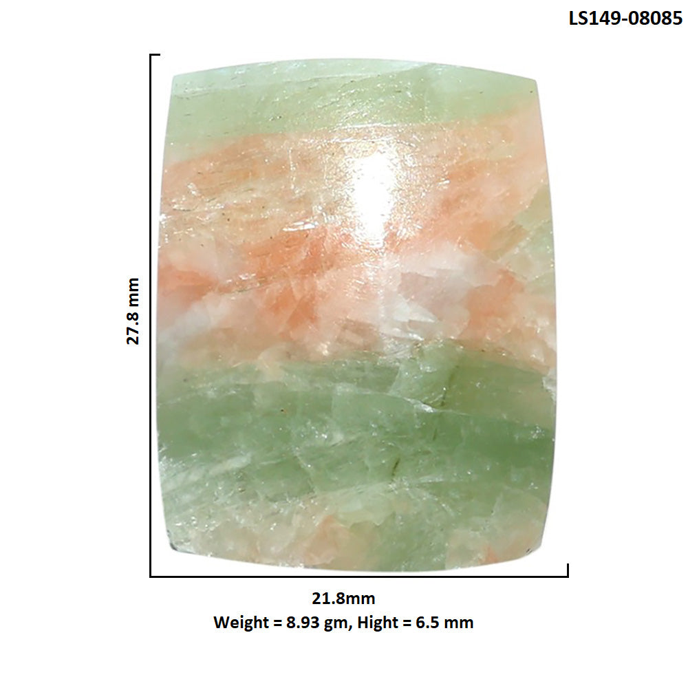 Golden Seraphinite 21.8x27.8x6.5 mm Cushion Shape Polished Gemstone LS149-08085
