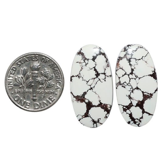 Wild Horse Jasper Pair 12.5x24.6x4.3 mm Oval Shape Polished Gemstone LS15-07520