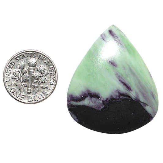 Kammererite 30x35.8x5 mm Heart Shape Polished Gemstone LS152-08304