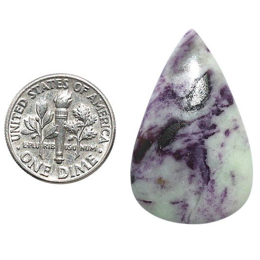 Kammererite 19.7x31.35x5.5 mm Pear Shape Polished Gemstone LS152-08307