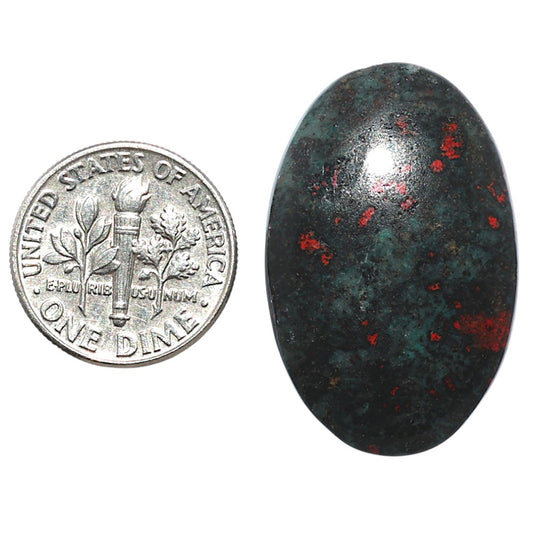 Sonora Sunrise - Cuprite Blood 20x31x5 mm Oval Shape Polished Gemstone LS153-08321