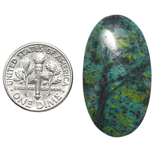Sonora Sunrise - Cuprite Blood 17.6x31.2x5.5 mm Oval Shape Polished Gemstone LS153-08323