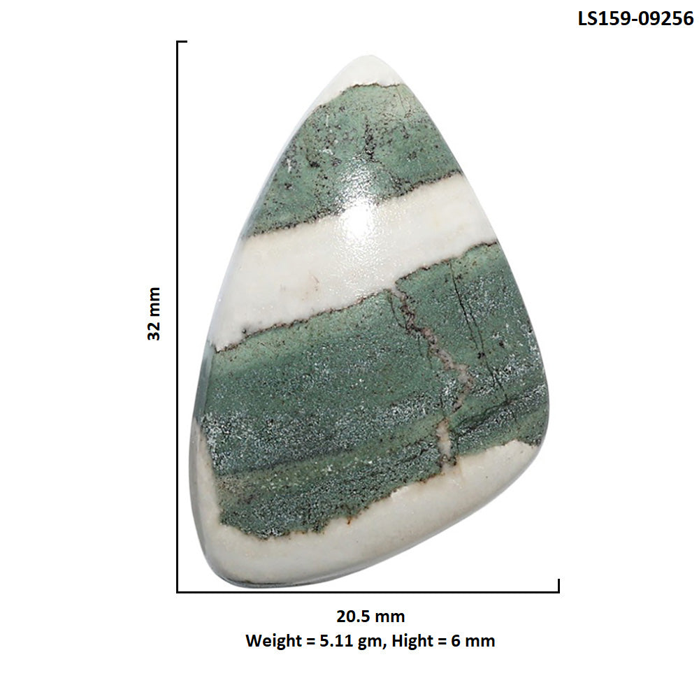 Natural Larsonite Jasper 20.5x32x6 mm Fancy Shape Polished Gemstone LS159-09256