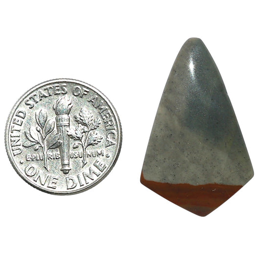 Polygram Jasper 17.1x27.1x4.3 mm Fancy Shape Polished Gemstone LS20-08057