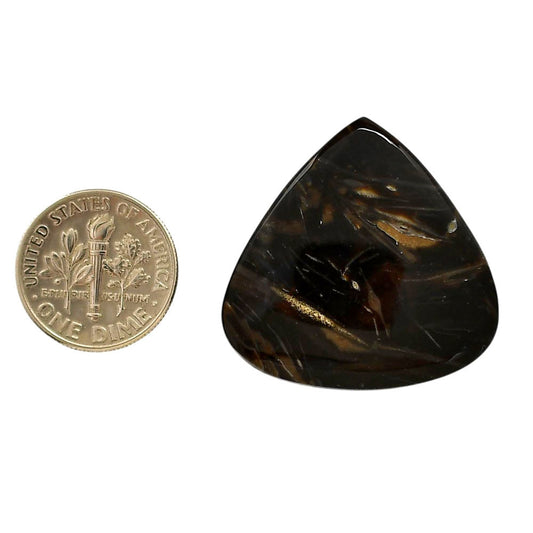 Bat Cave Jasper 29.75x30.3x5.5 mm Heart Shape Polished Gemstone LS21-05648
