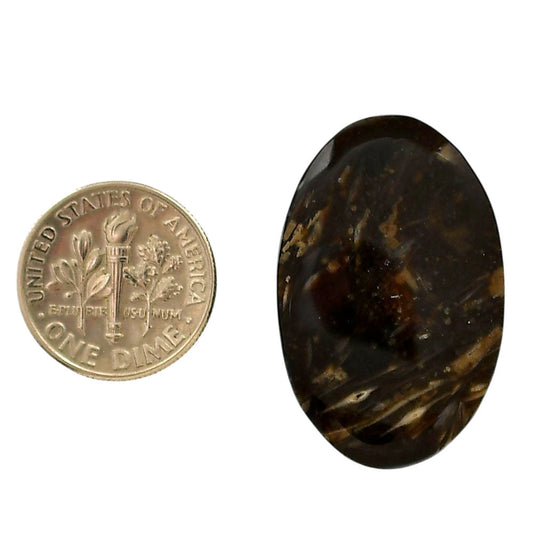 Bat Cave Jasper 20.2x31.25x5 mm Oval Shape Polished Gemstone LS21-05655