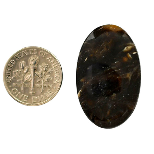 Bat Cave Jasper 19.3x30.8x5.8 mm Oval Shape Polished Gemstone LS21-05657