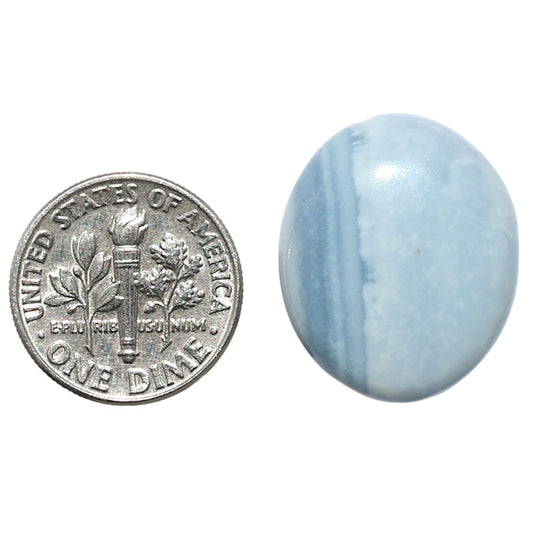 Owyhee Opal 18.3x22.1x6.7 mm Oval Shape Polished Gemstone LS23-08647