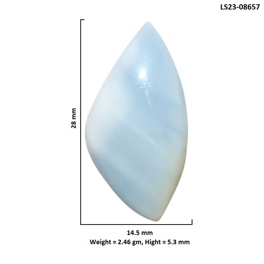 Owyhee Opal 14.5x28x5.3 mm Fancy Shape Polished Gemstone LS23-08657