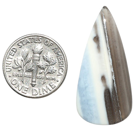 Owyhee Opal 15.3x32.5x4.3 mm Pear Shape Polished Gemstone LS23-08663