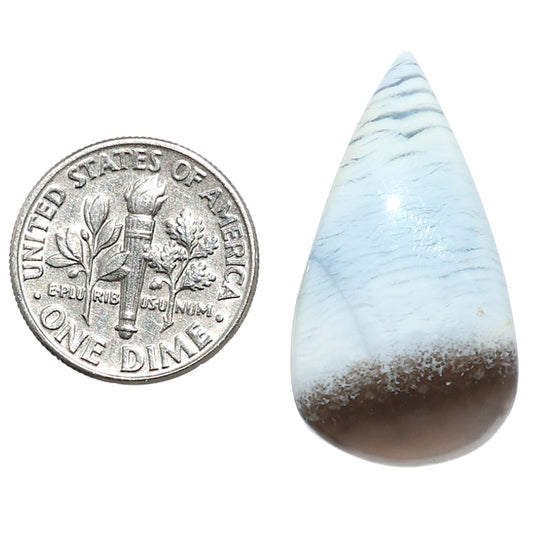 Owyhee Opal 16.1x29.8x5.5 mm Pear Shape Polished Gemstone LS23-08664