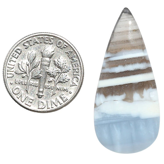 Owyhee Opal 14.5x32x3.5 mm Pear Shape Polished Gemstone LS23-08665